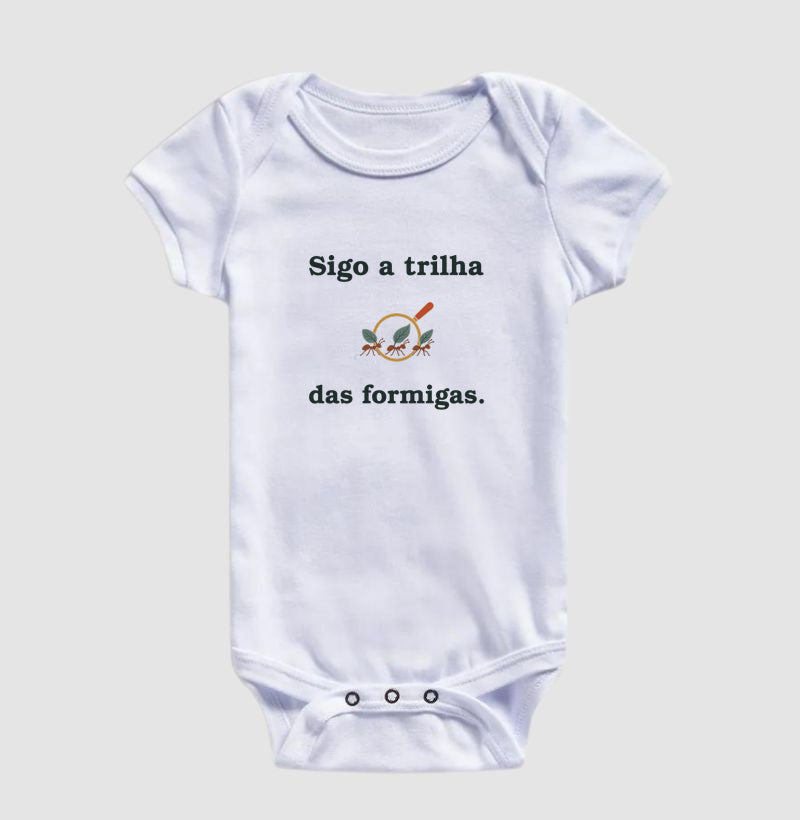 Body Infantil - Trilha Miúda, Branca