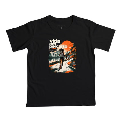 Camiseta infantil - Vida em Percurso
