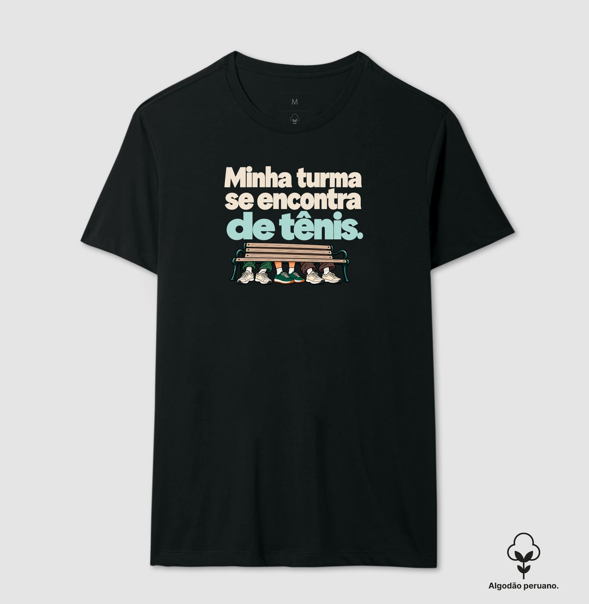 Camiseta Algodão Peruano - Turma de Rua