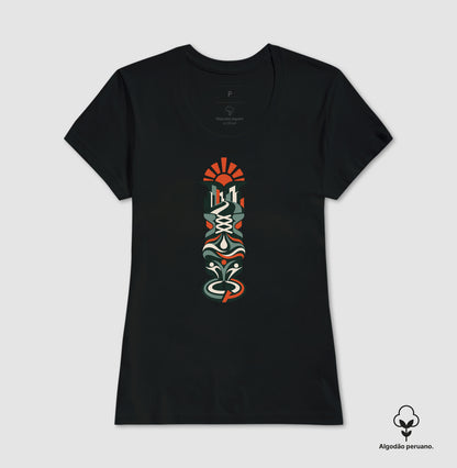 Camiseta Algodão Peruano - Totem do Corre