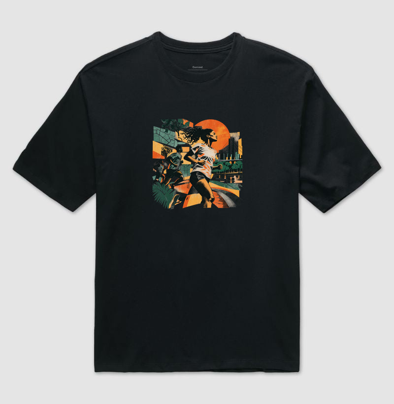 Camiseta Oversized - Primeira luz