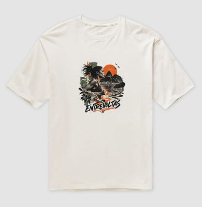 Camiseta Oversized - Entrevoltas em Movimento