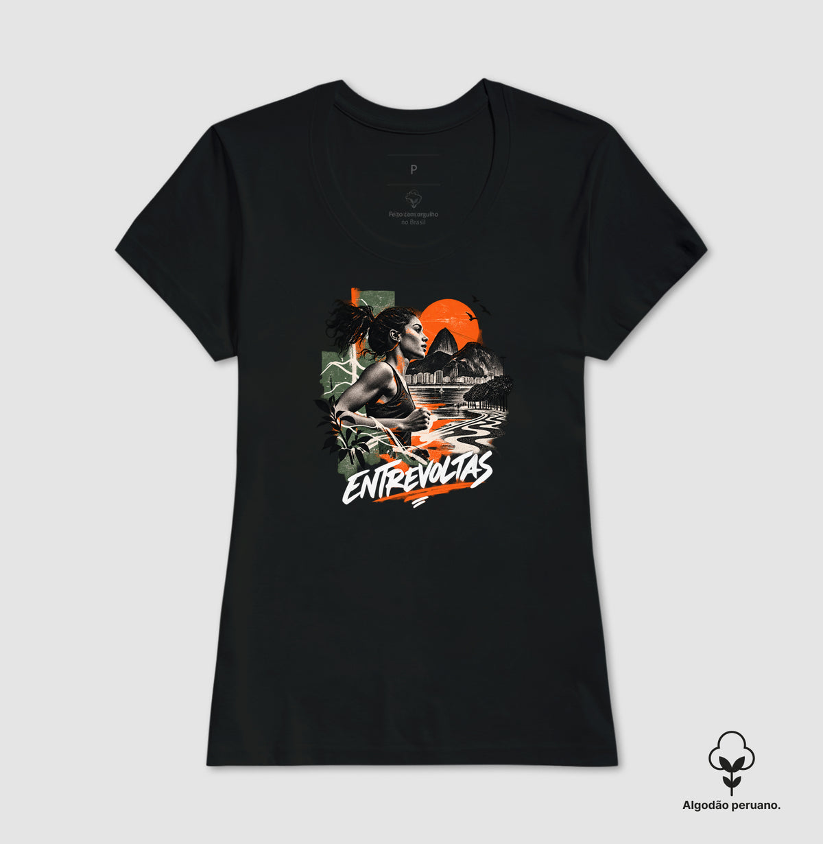 Camiseta Algodão Peruano