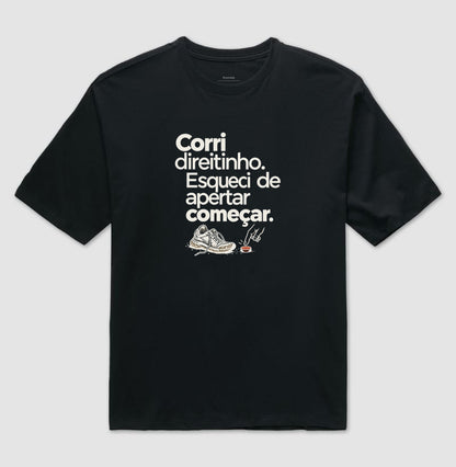 Camiseta Oversized - Botão Esquecido