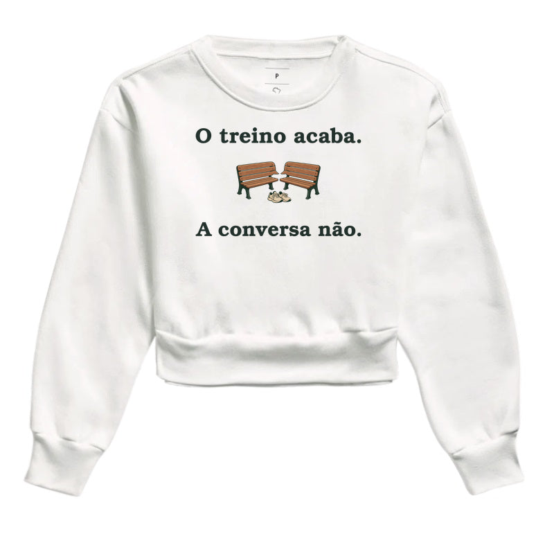 Moletom Cropped - Conversa Depois