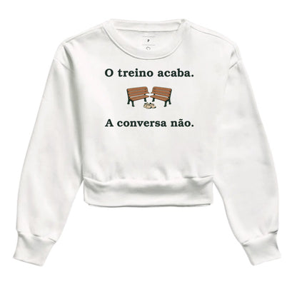 Moletom Cropped - Conversa Depois