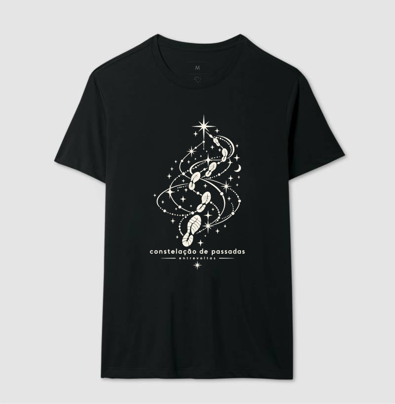 Camiseta Unissex - Constelação de Passos