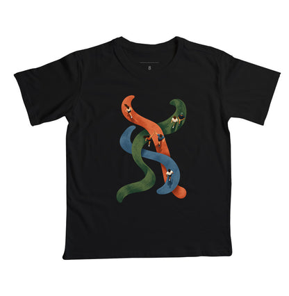 Camiseta Infantil - Rotas que se Cruzam