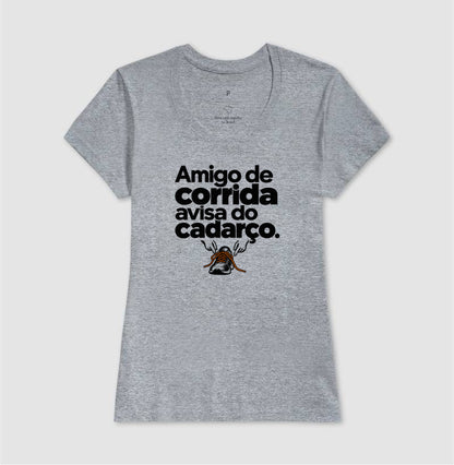 Camiseta Unissex - Cuidado Pequeno, Feminino, Cinza