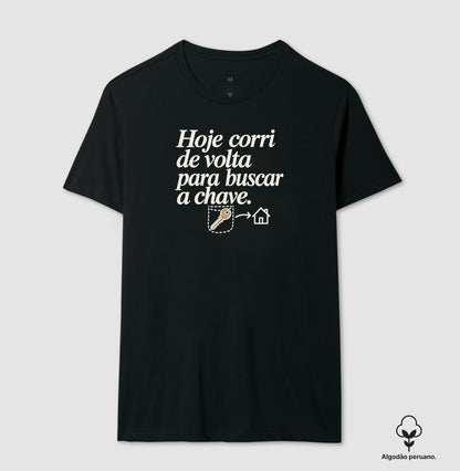 Camiseta Algodão Peruano - Chave Esquecida