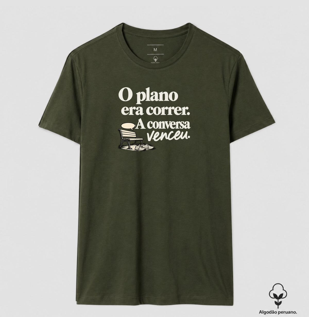 Camiseta Algodão Peruano - Planejamento Generoso
