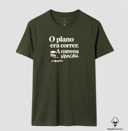 Camiseta Algodão Peruano - Planejamento Generoso