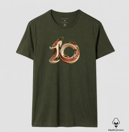 Camiseta Algodão Peruano - Dez Redondo
