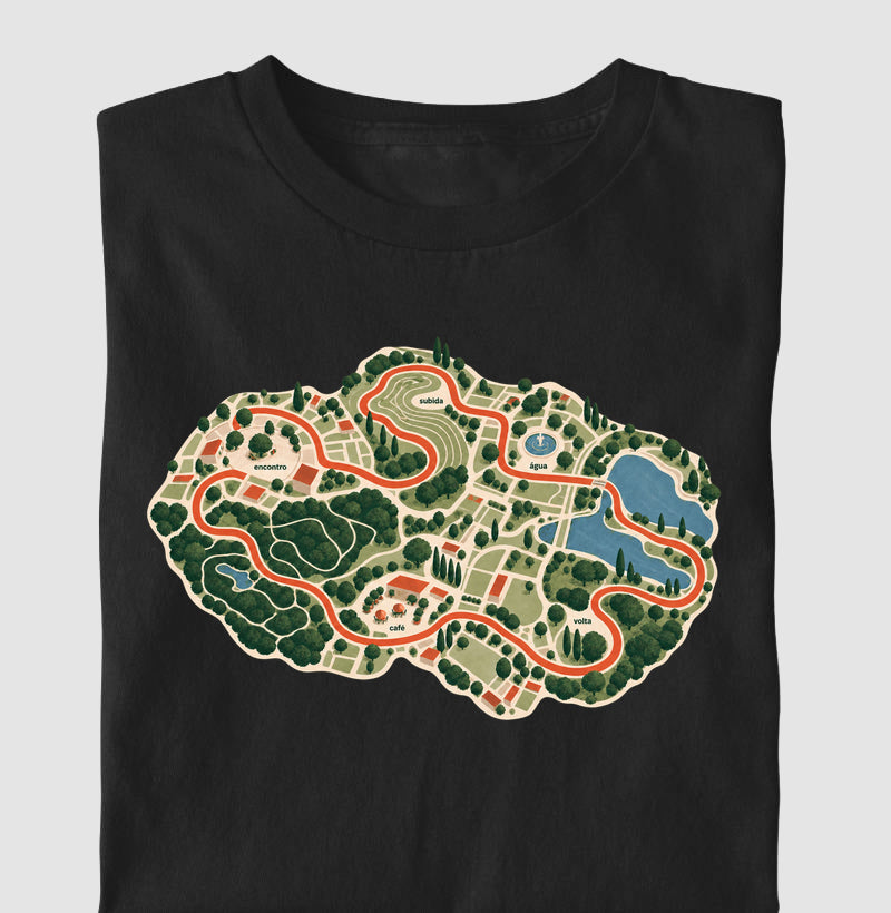 Camiseta Infantil - Mapa do Corre