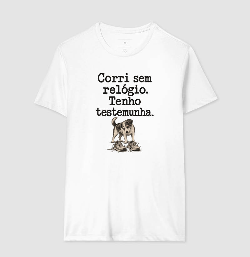 Camiseta Unissex - Relógio em Casa