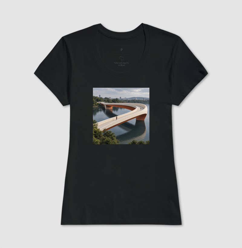 Camiseta Unissex - Pontes e Voltas