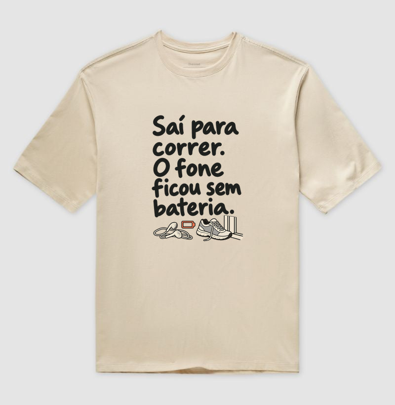 Camiseta Oversized - Fone Sem Carga