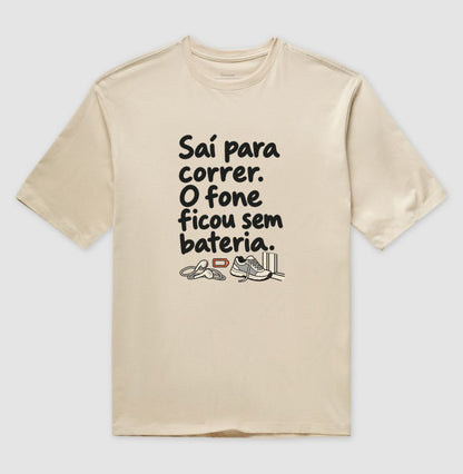 Camiseta Oversized - Fone Sem Carga