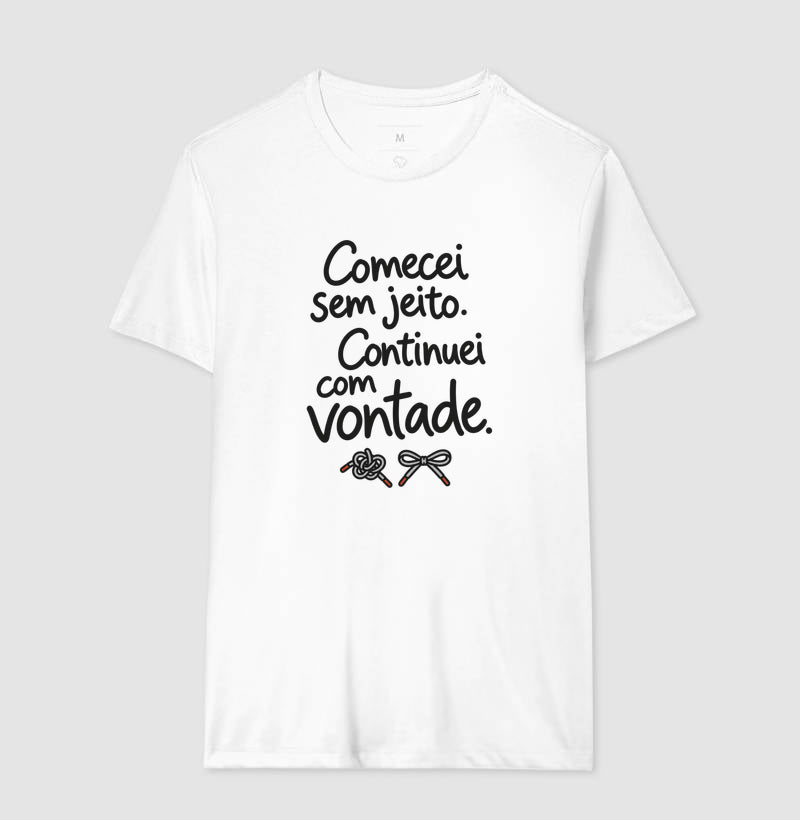 Camiseta Unissex - Outro Começo, Masculino, Branca