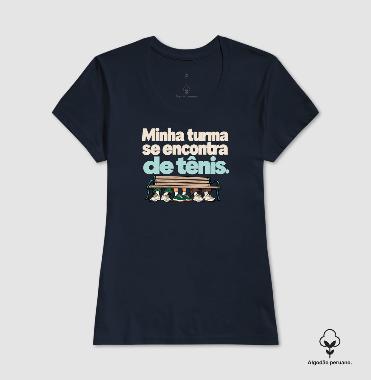 Camiseta Algodão Peruano - Turma de Rua