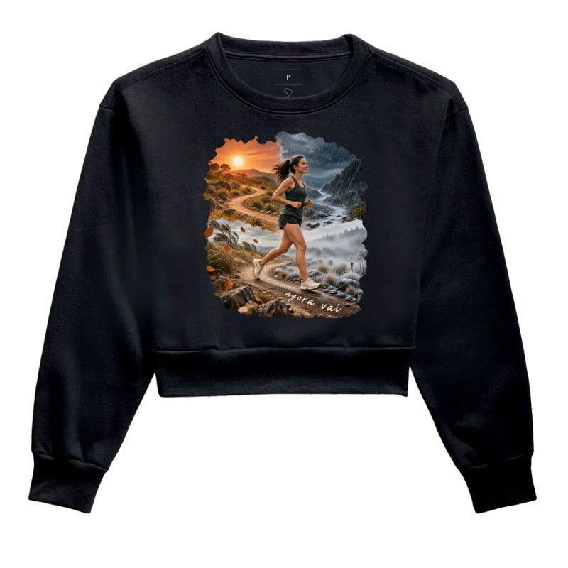 Cropped Moletom - Clima Perfeito