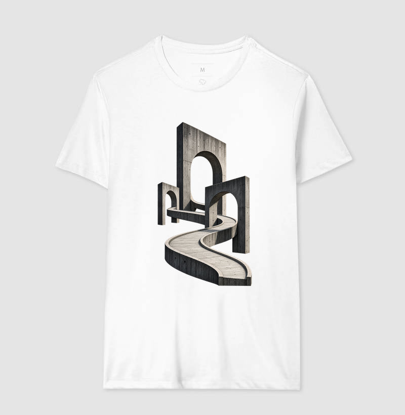 Camiseta Unissex - Horizonte de Concreto