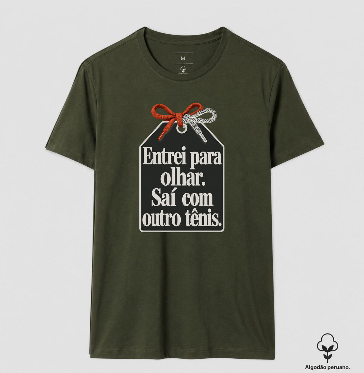 Camiseta Algodão Peruano - Catálogo de Tênis