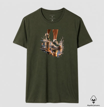 Camiseta Algodão Peruano - Depois da Chuva