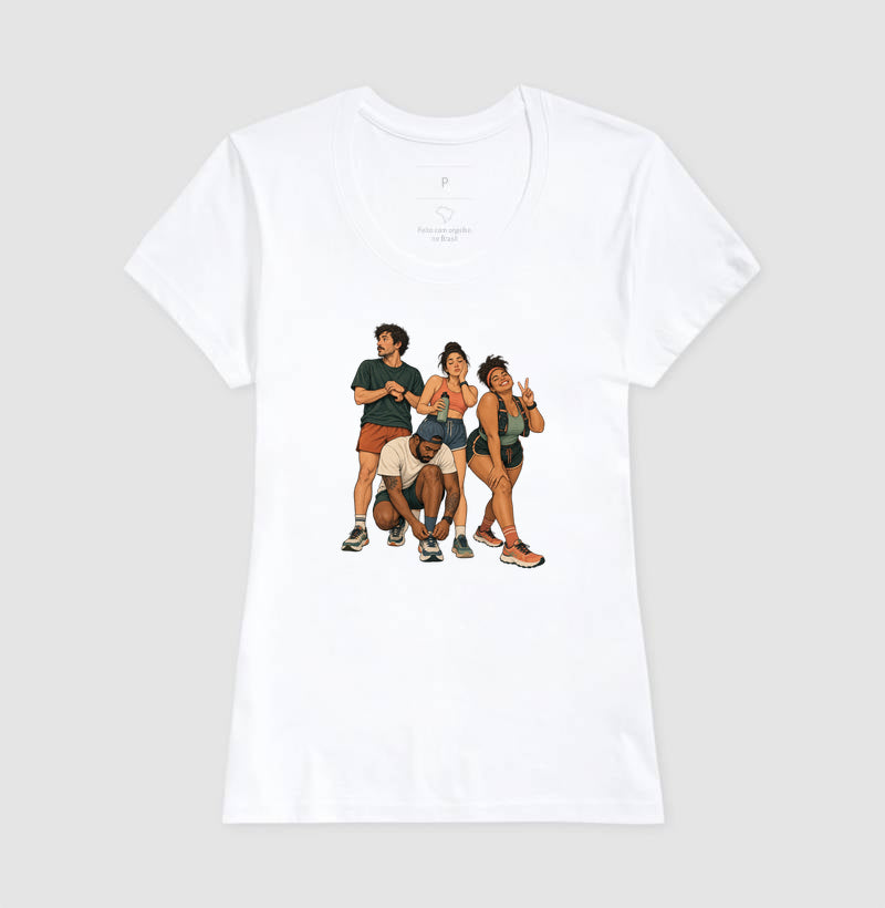Camiseta Oversized - Foto Antes da Largada