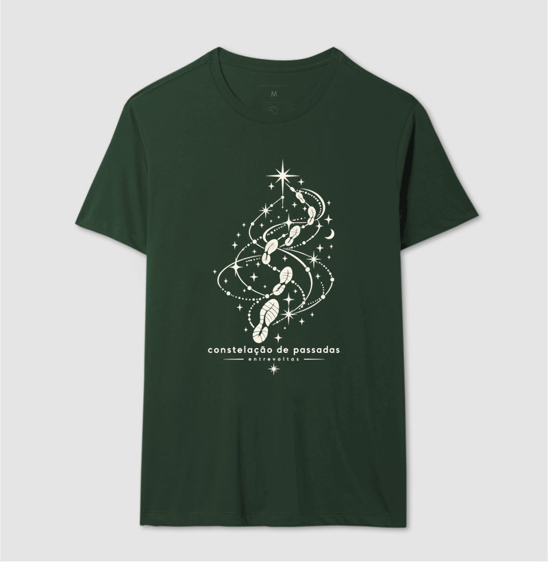 Camiseta Unissex - Constelação de Passos