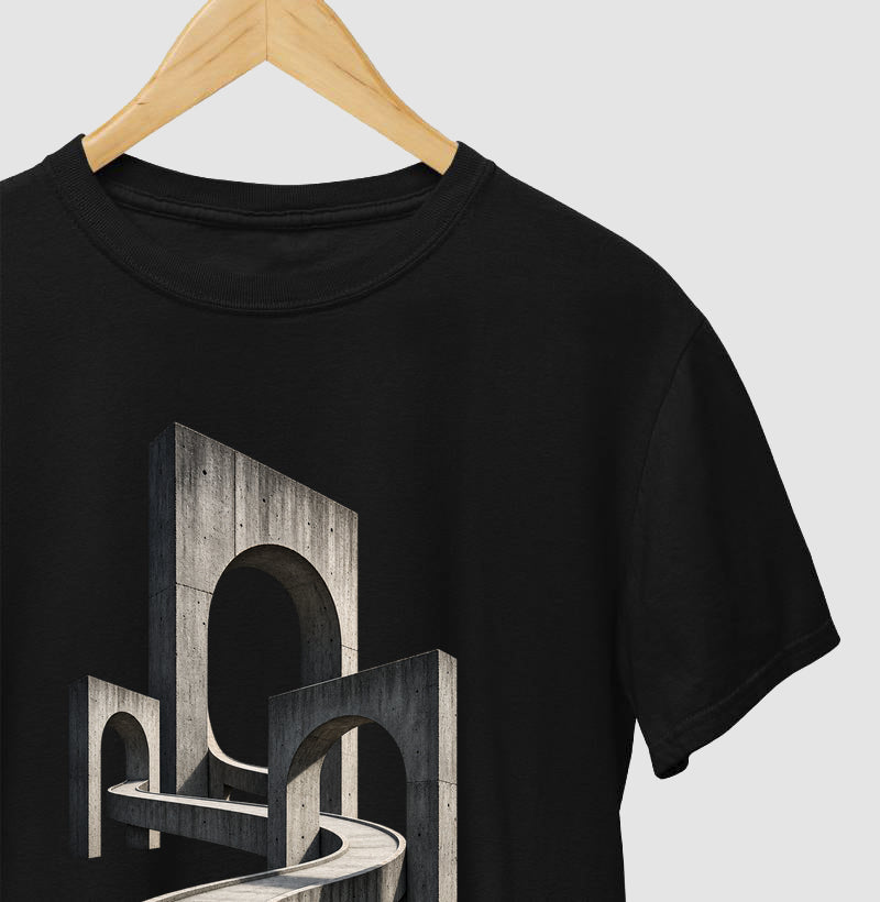 Camiseta Unissex - Horizonte de Concreto