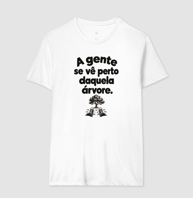 Camiseta Unissex - Ponto de Encontro, Masculino, Branca
