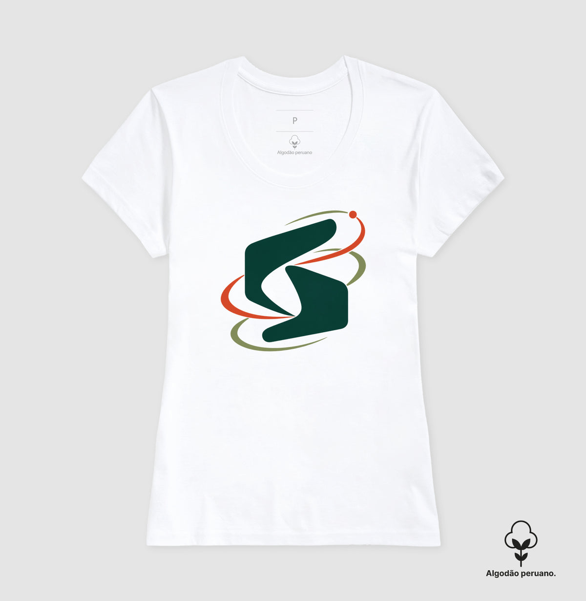 Camiseta Algodão Peruano - Sinal em Movimento