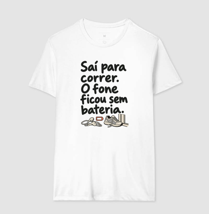 Camiseta Unissex - Fone Sem Carga