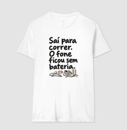 Camiseta Unissex - Fone Sem Carga