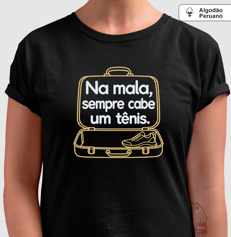 Camiseta Algodão Peruano - Correr de Férias