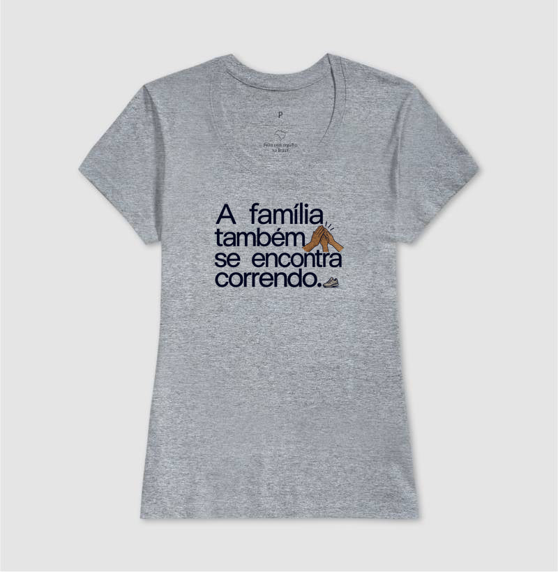 Camiseta Unissex - Família na Calçada
