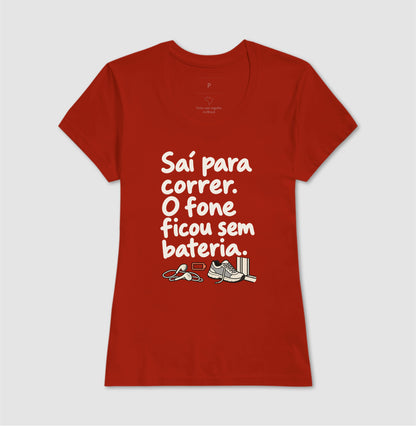 Camiseta Unissex - Fone Sem Carga
