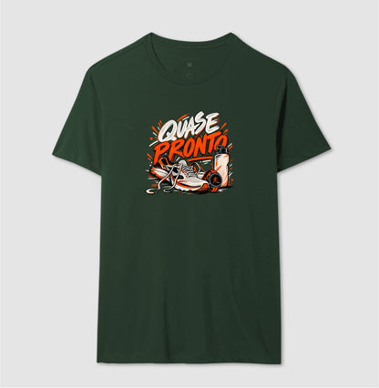 Camiseta Unissex - Cinco Minutos Para Sair