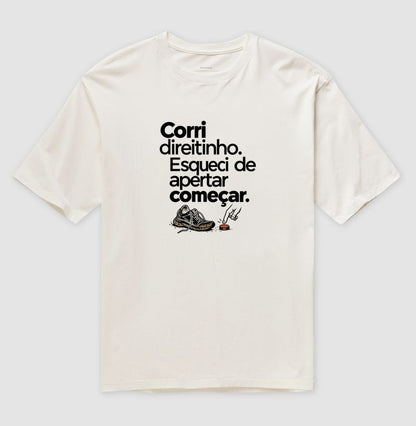 Camiseta Oversized - Botão Esquecido