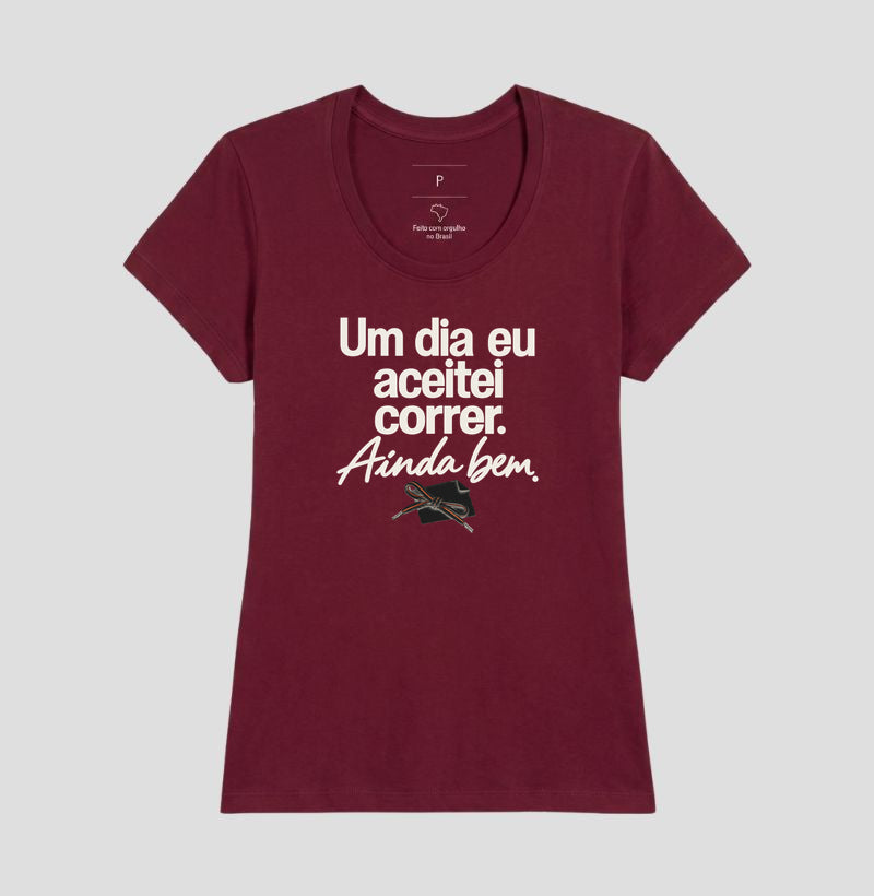 Camiseta Unissex - Primeiro Convite, Feminino, Bordeaux