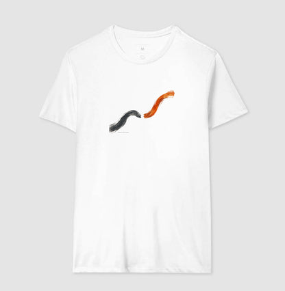 Camiseta Unissex - Voltei a Correr, Masculino, Branca