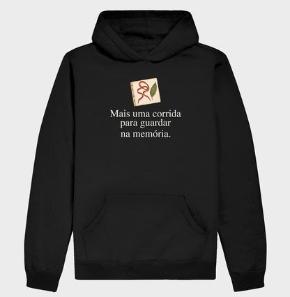Moletom com Capuz - História no Peito, Preta