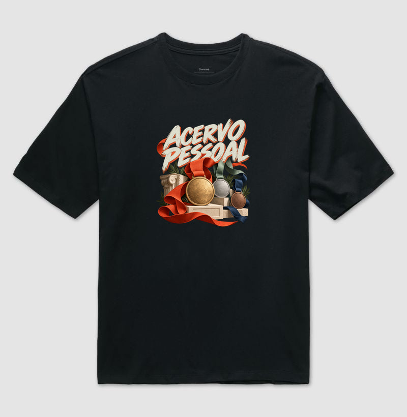 Camiseta Oversized - Museu de Medalhas
