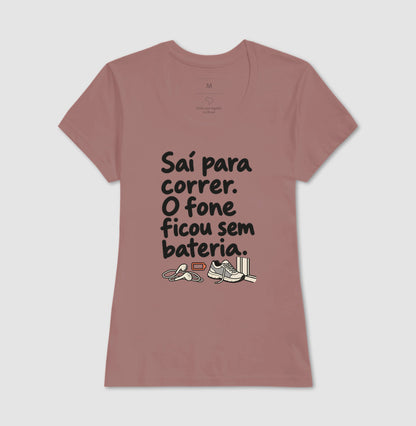 Camiseta Unissex - Fone Sem Carga