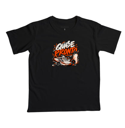 Camiseta Infantil - Cinco Minutos Para Sair