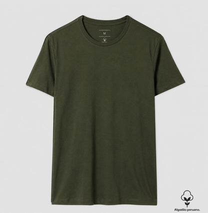 Camiseta Algodão Peruano - Essencial