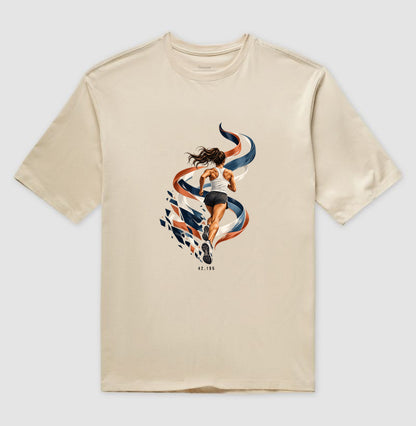 Camiseta Oversized - Dentro da Maratona, Areia
