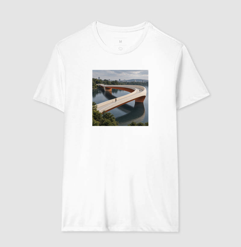 Camiseta Unissex - Pontes e Voltas