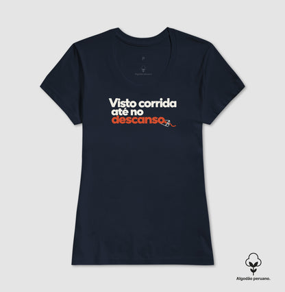 Camiseta Algodão Peruano - Corrida no Guarda-Roupa